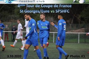 3 Octobre 2020<br />Coupe de France 4ème Tour St GEORGES sur EURE vs SPSHFC