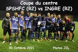 30 Octobre 2021<br />Coupe du Centre SPSHFC R2  contre INGRE R2