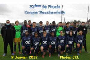 9 Janvier 2022 32ème de finale de la Coupe Gambardella  SPSHFC vs US AVRANCHES