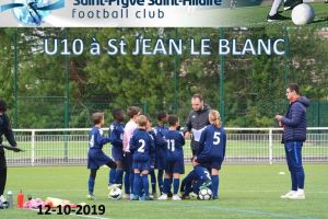 12 Octobre 2019<br/>Tournoi U10 (1) à St JEAN LE BLANC