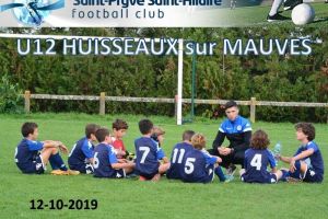 12 Octobre 2019<br/>Tournoi U12 à HUISSEAUX SUR MAUVES