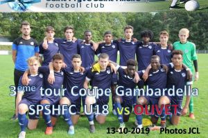 13 Octobre 2019<br/>3ème tour de Coupe Gambardella