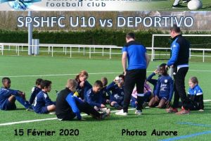 15 Février 2020<br/>SPSHFC U10 vs DEPORTIVO