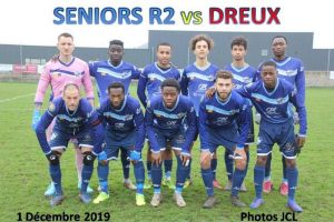 1er Décembre 2019<br/>Séniors R2 SPSHFC vs DREUX