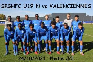 24 Octobre 2021<br />SPSHFC U19N  contre VALENCIENNES