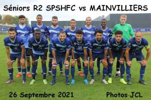 26 Septembre 2021<br />Séniors R2 vs MAINVILLIERS