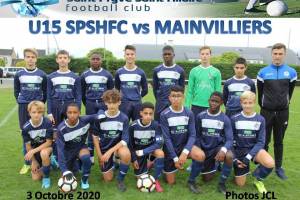 3 Octobre 2020<br />U15 SPSHFC vs MAINVILLIERS