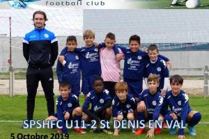 5 Octobre 2019<br/>Les U11-2 à Saint Denis en Val