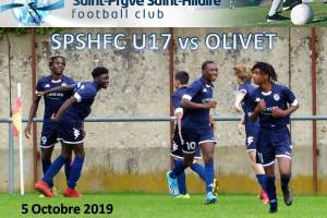 5 Octobre 2019<br/>SPSHFC U17 vs OLIVET