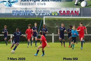8 Mars 2020<br/>SPSHFC U15R vs SARAN