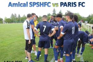 Samedi 1 Aout 2020<br/>SPSHFC U19 N vs PARIS FC